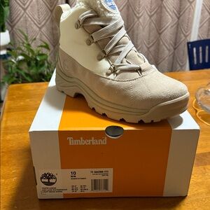 Timberland Women's White Ledge Waterproof Snow Boot